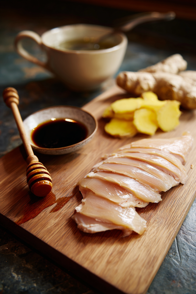 raw chickens