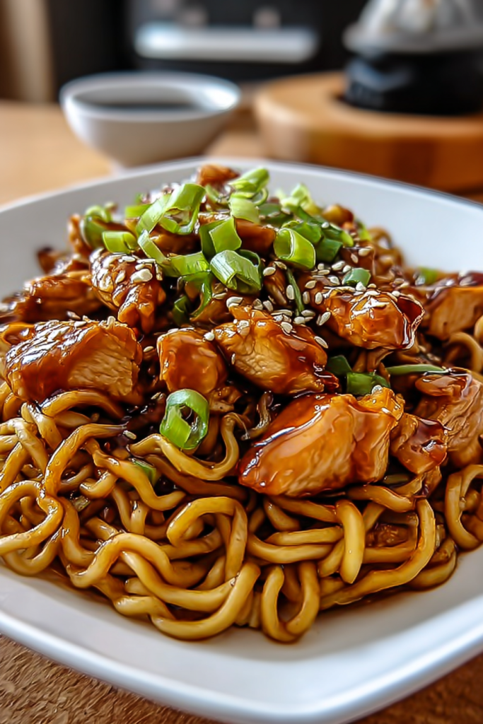 Chicken Teriyaki Noodles