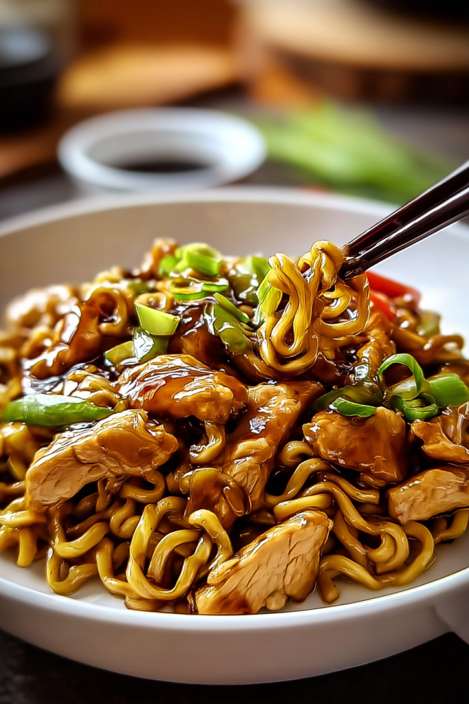 Chicken Teriyaki Noodles