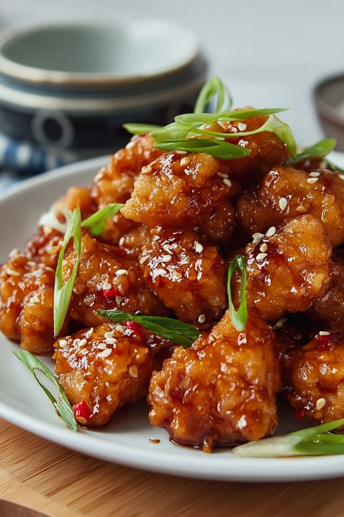 Crispy Chinese Honey Chicken