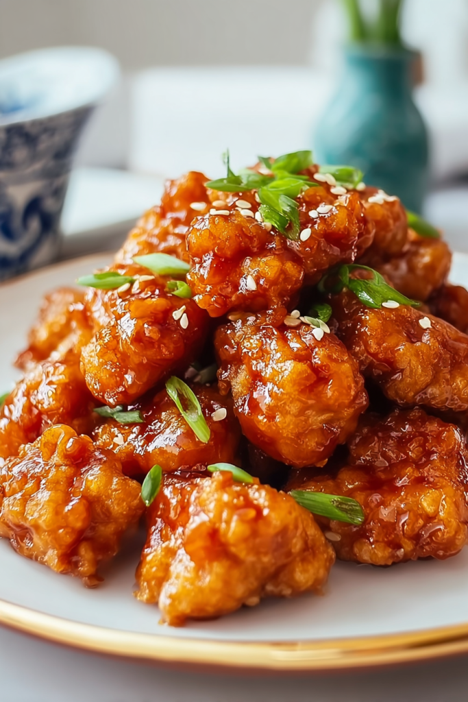 Crispy Chinese Honey Chicken