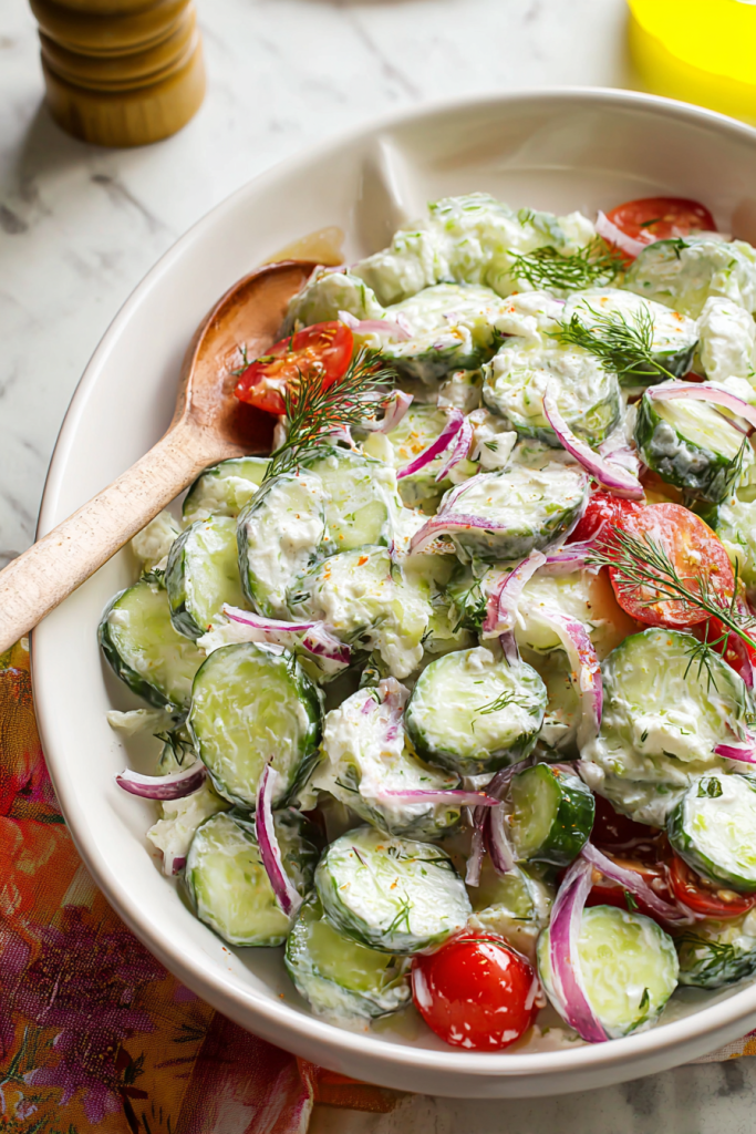 greek cucumber salad
