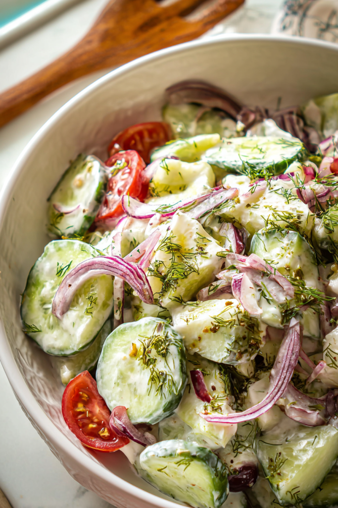 greek cucumber salad