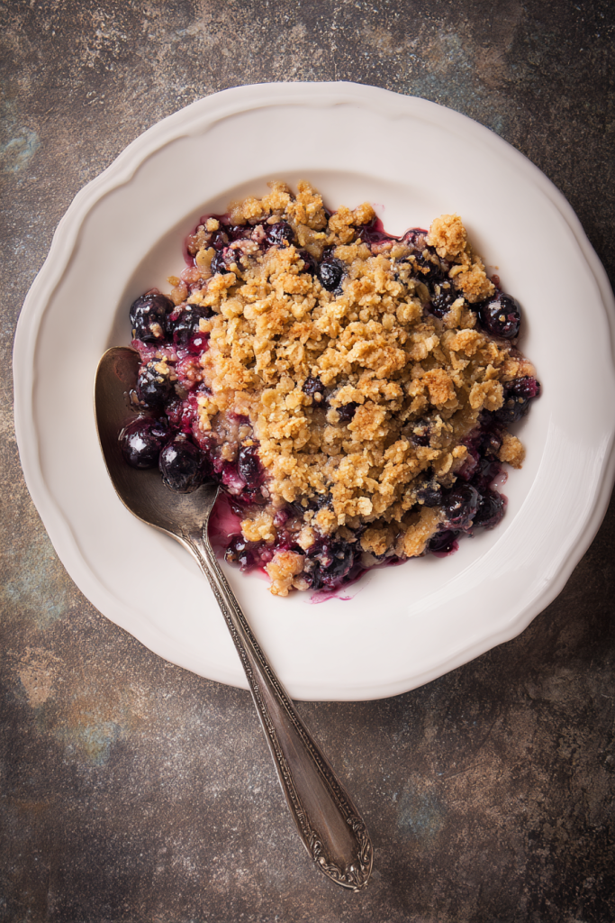 blueberry crisp recipe