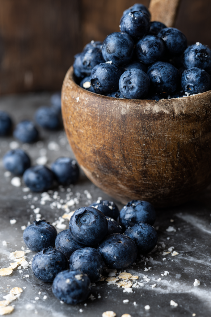 gluten free blueberry crisp