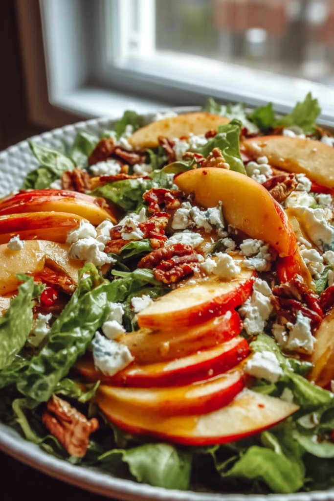 Autumn Apple Feta Salad