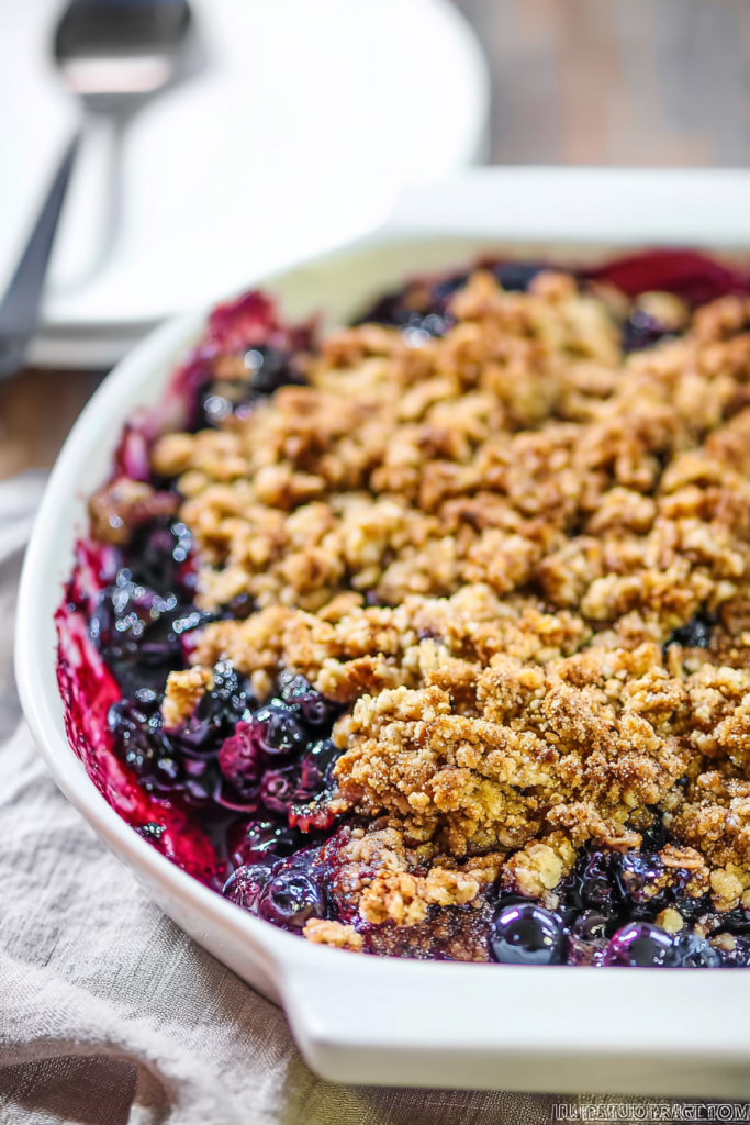 blueberry crisp recipe