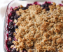 Easy Gluten Free Blueberry Crisp Recipe | Healthy & Vegan