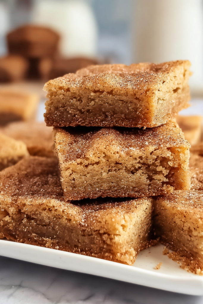 snickerdoodle cookie bars