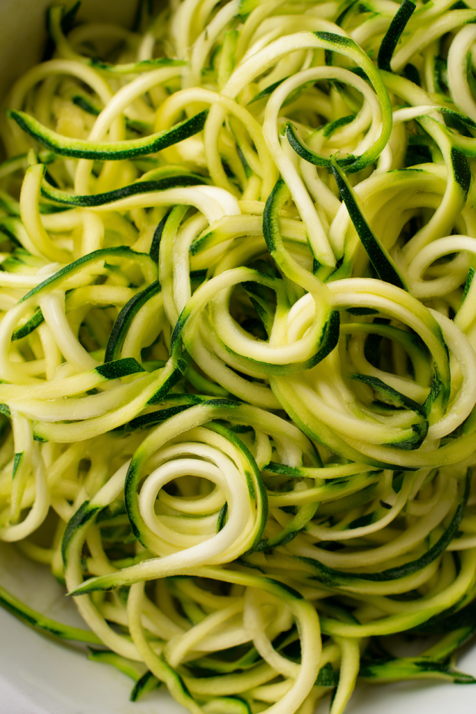 Zucchini Noodle Chicken Alfredo