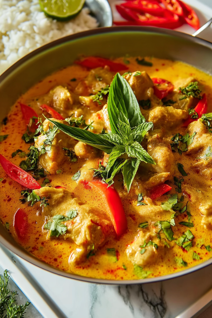 coconut curry chicken