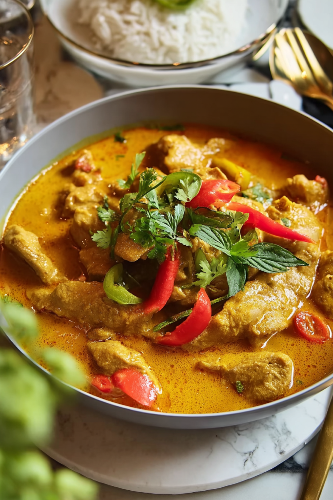 coconut curry chicken