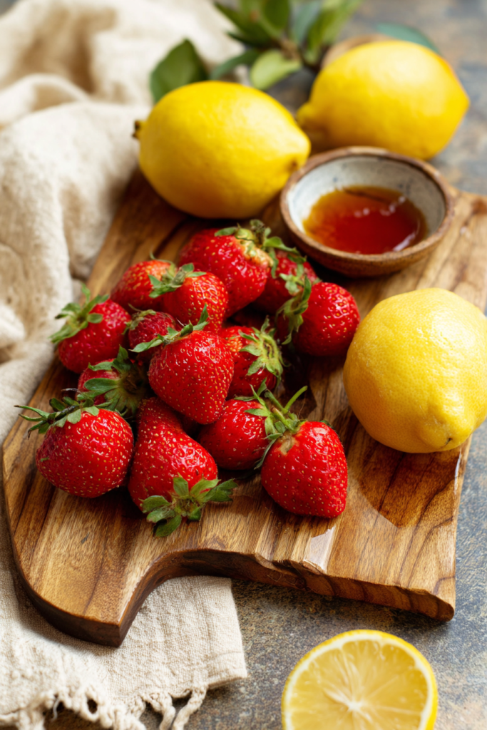 Strawberry Lemon Bread