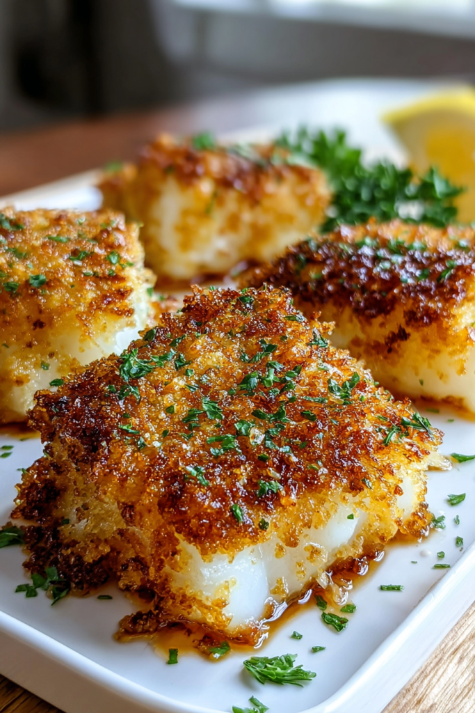 air fryer parmesan crusted cod