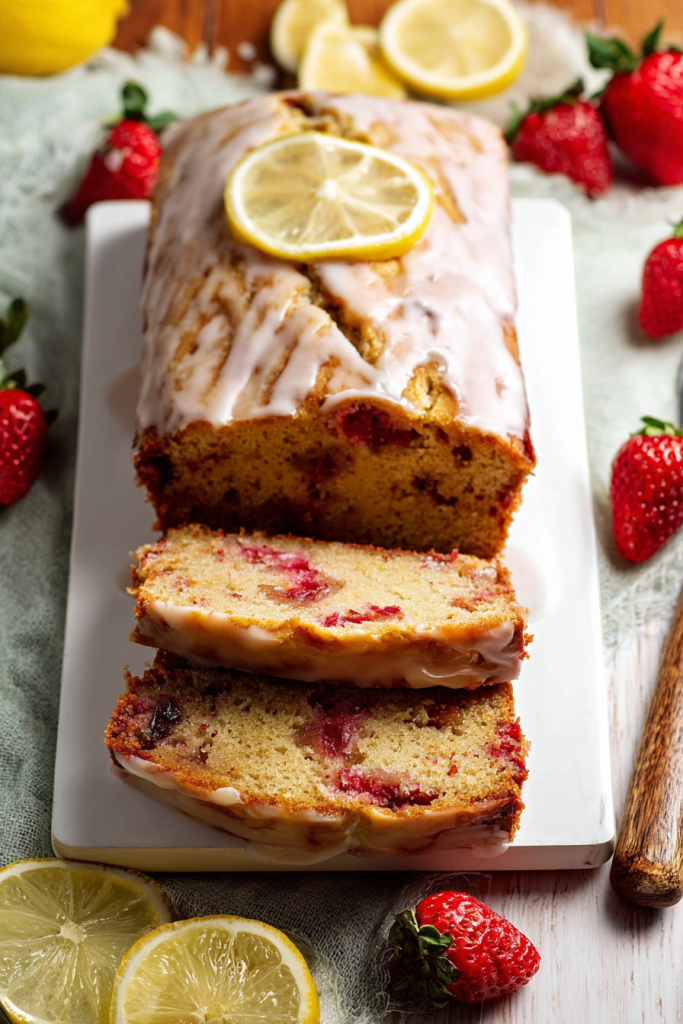 Strawberry Lemon Bread