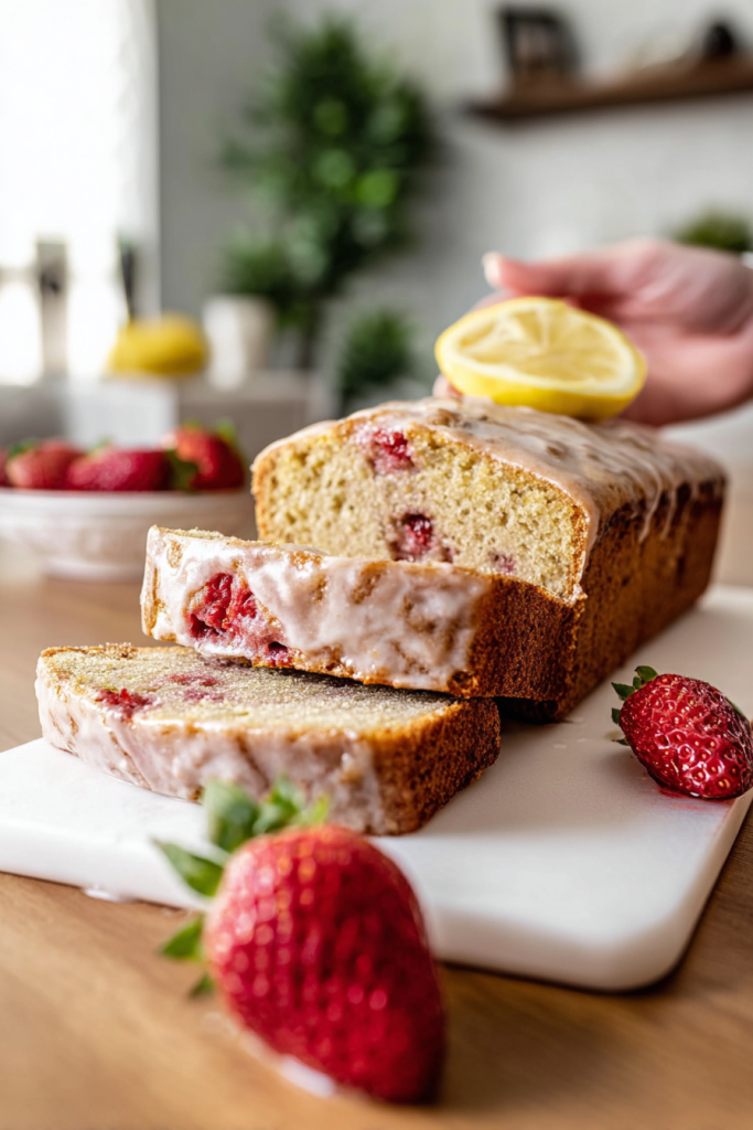 Strawberry Lemon Bread