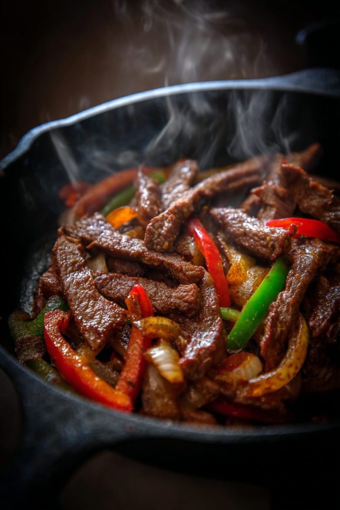 steak fajita bowls