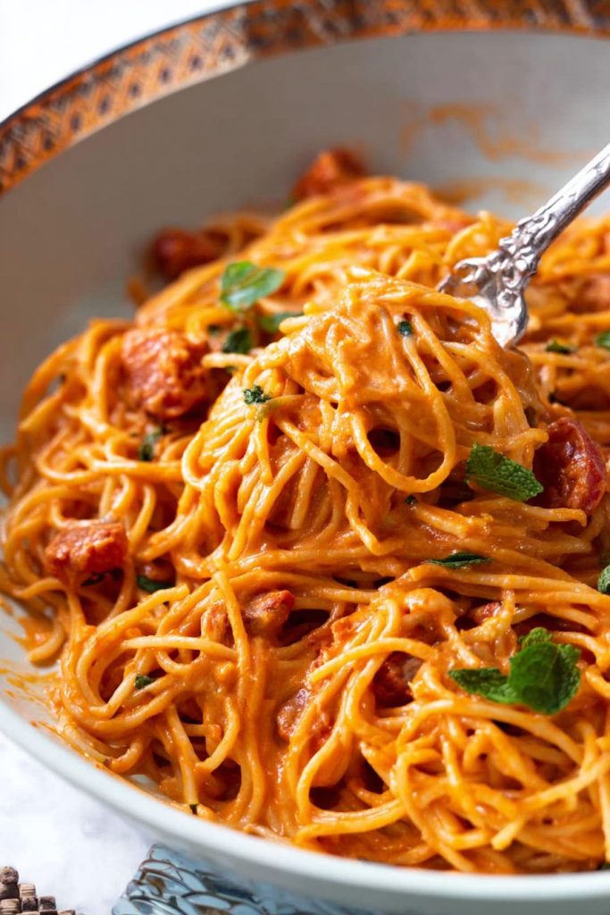 creamy tomato pasta