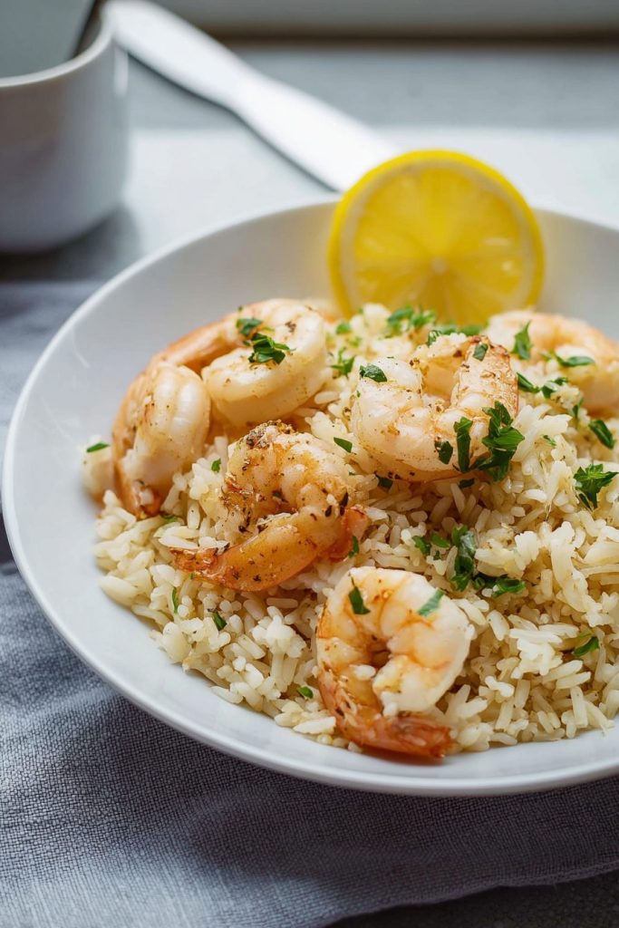 one pot shrimp and rice