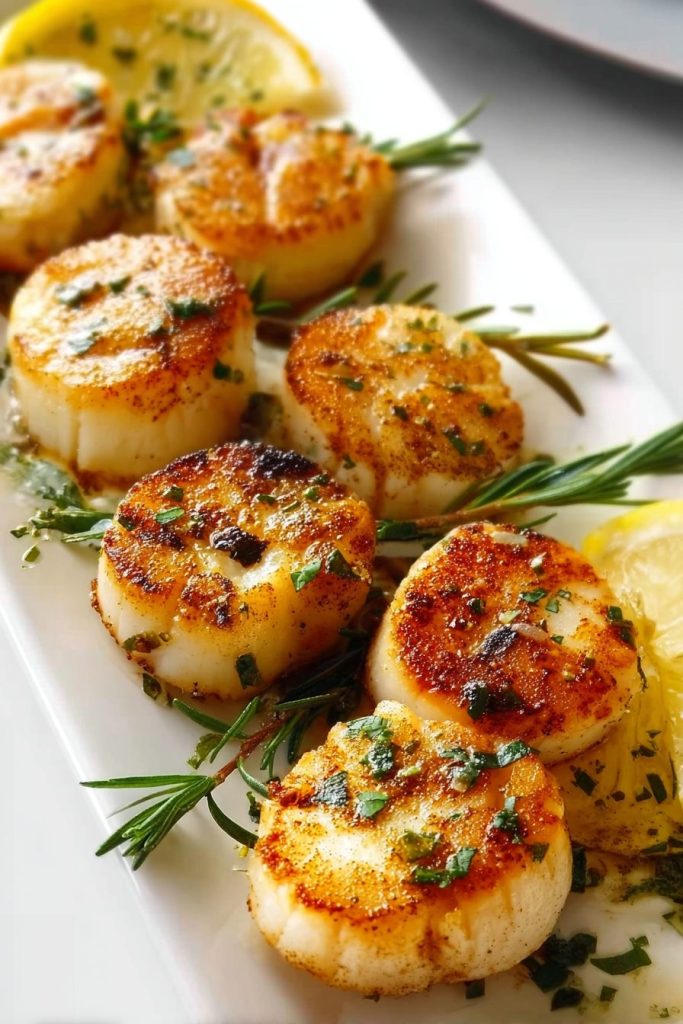 garlic butter scallops