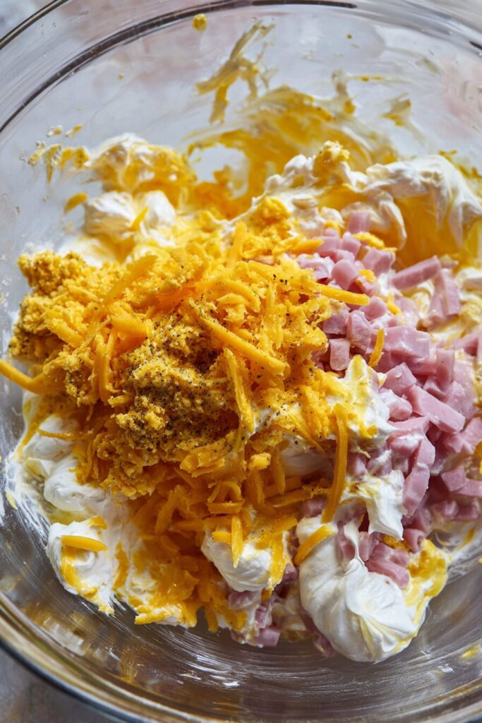 Baked Ham and Cheese Pinwheels