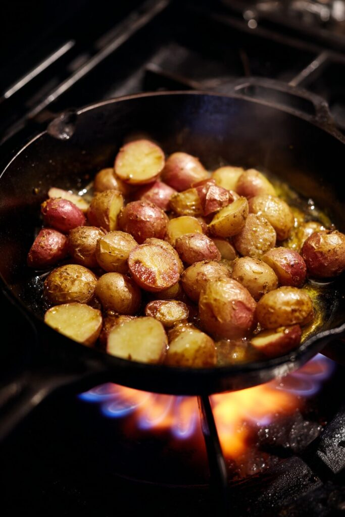 Kielbasa and Potatoes Skillet