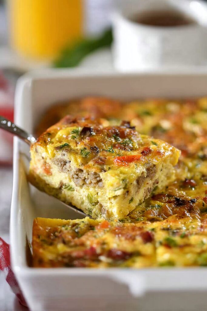 Sausage and Egg Breakfast Casserole