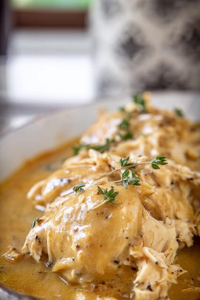 Crockpot Chicken and Gravy