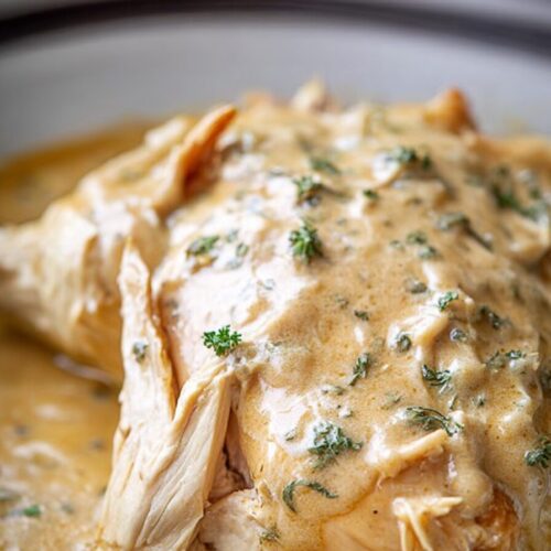 Crockpot Chicken & Gravy