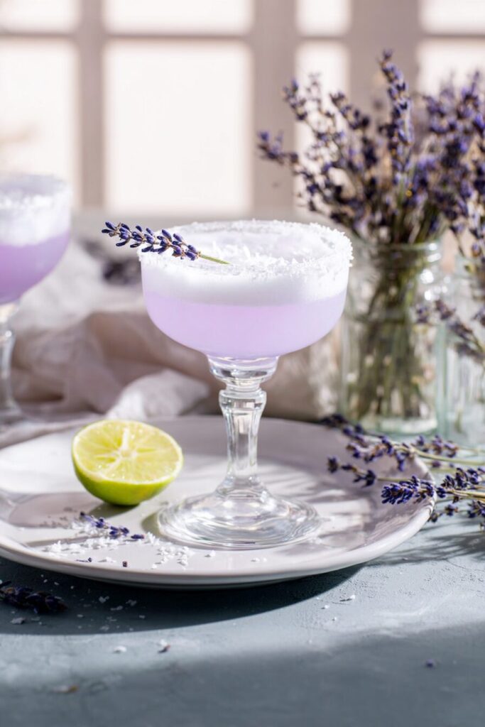 Lavender Coconut Margarita