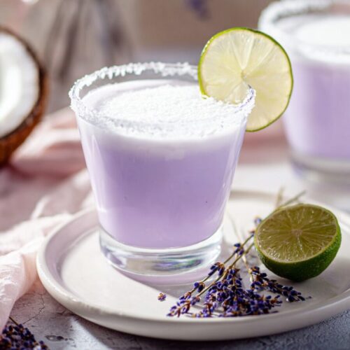 Lavender Coconut Margarita (Alcohol-Free)