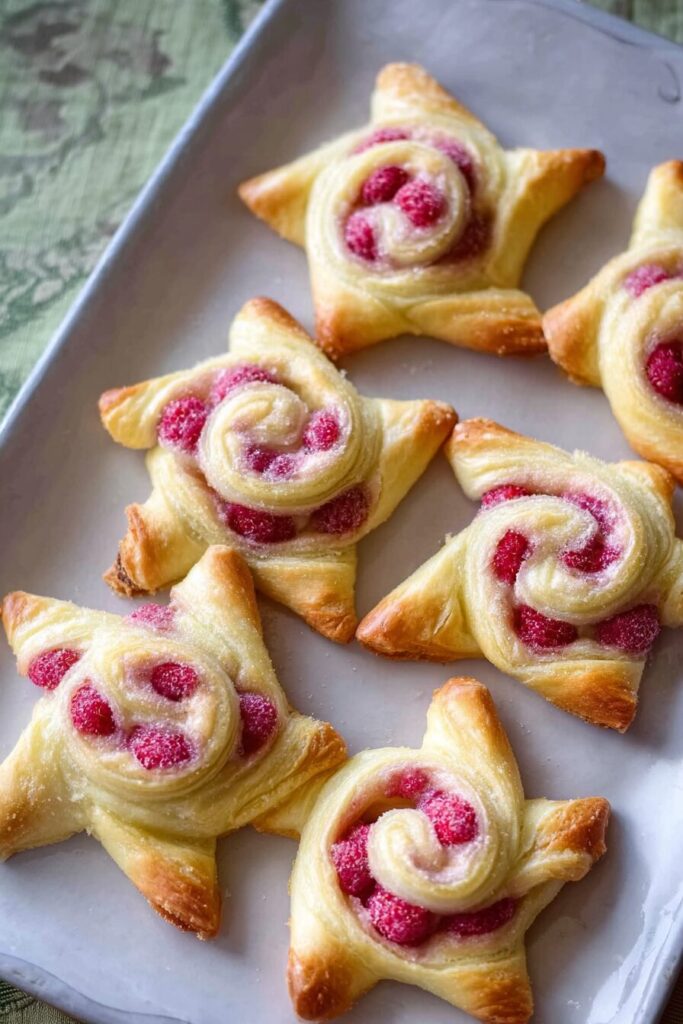 Easy Raspberry Danish Pinwheels