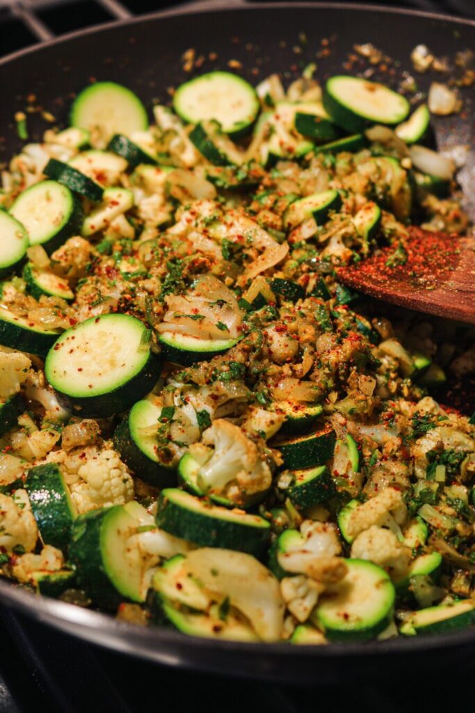 Ground Turkey Veggie Skillet