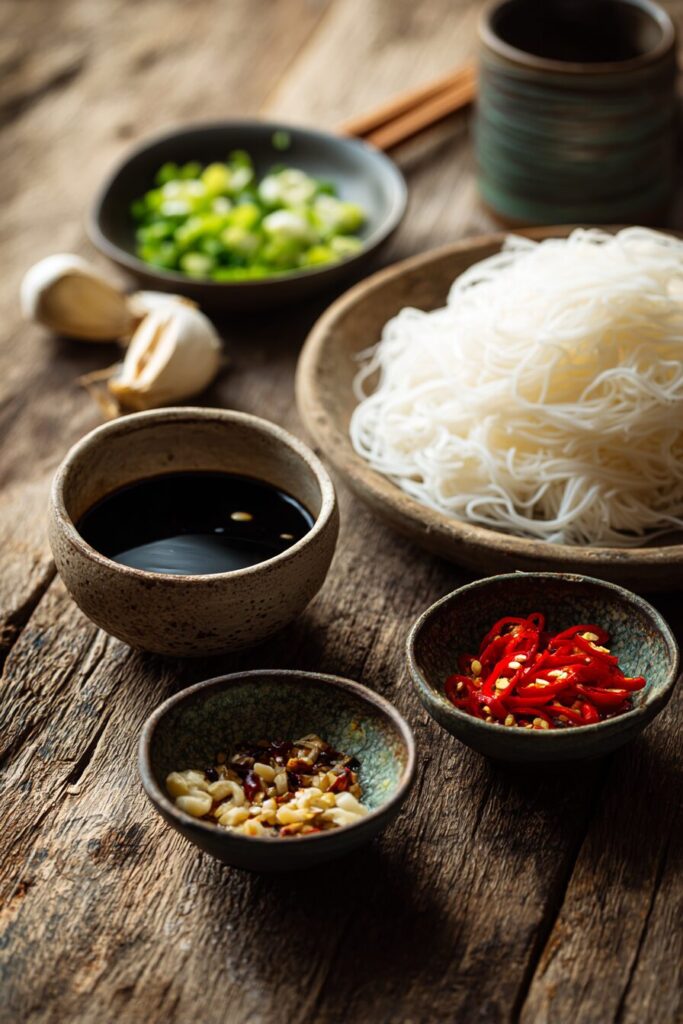 Quick Spicy Noodles