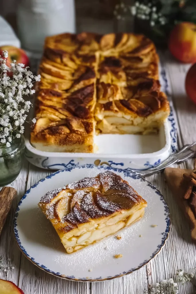 Sour Cream Apple Slice