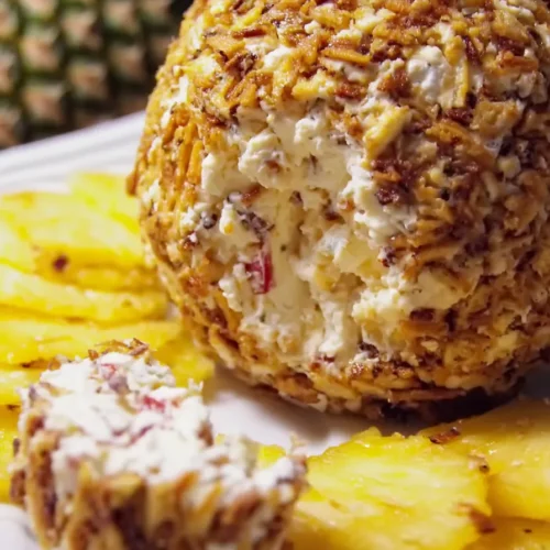 Vintage Pineapple Cheese Ball