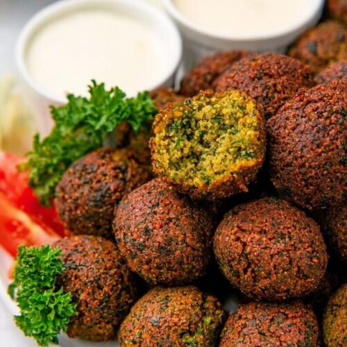 Authentic Homemade Falafel