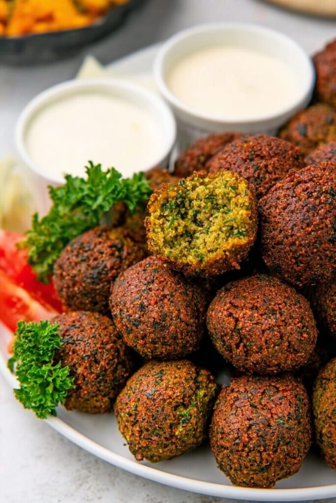 crispy falafel recipe