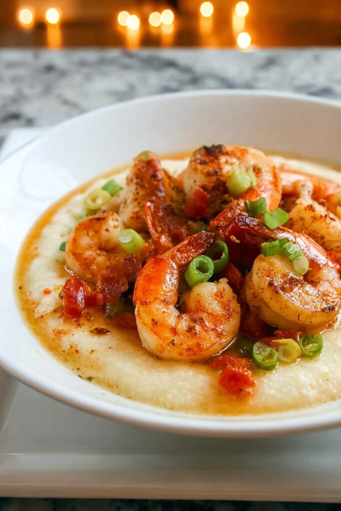Cajun Shrimp and Grits