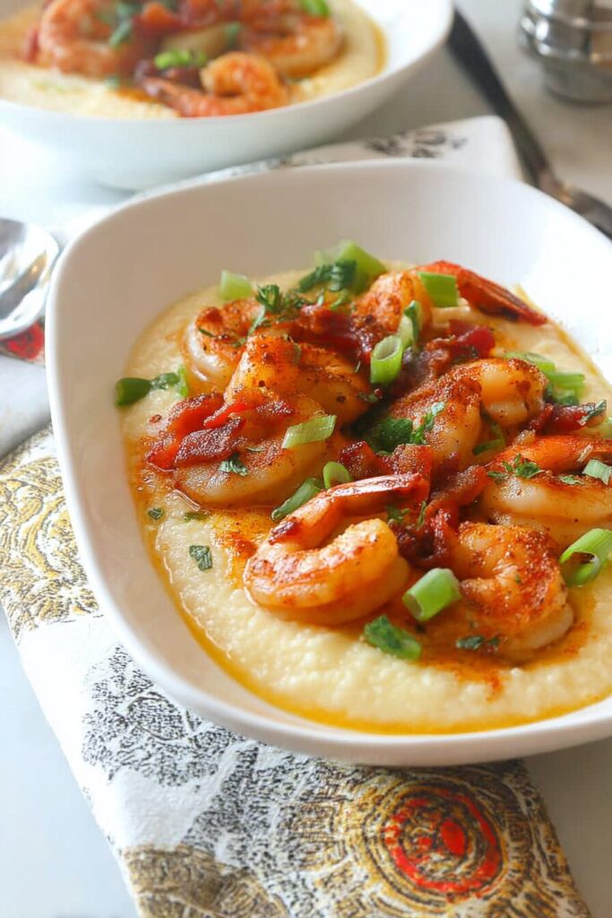 Cajun Shrimp and Grits