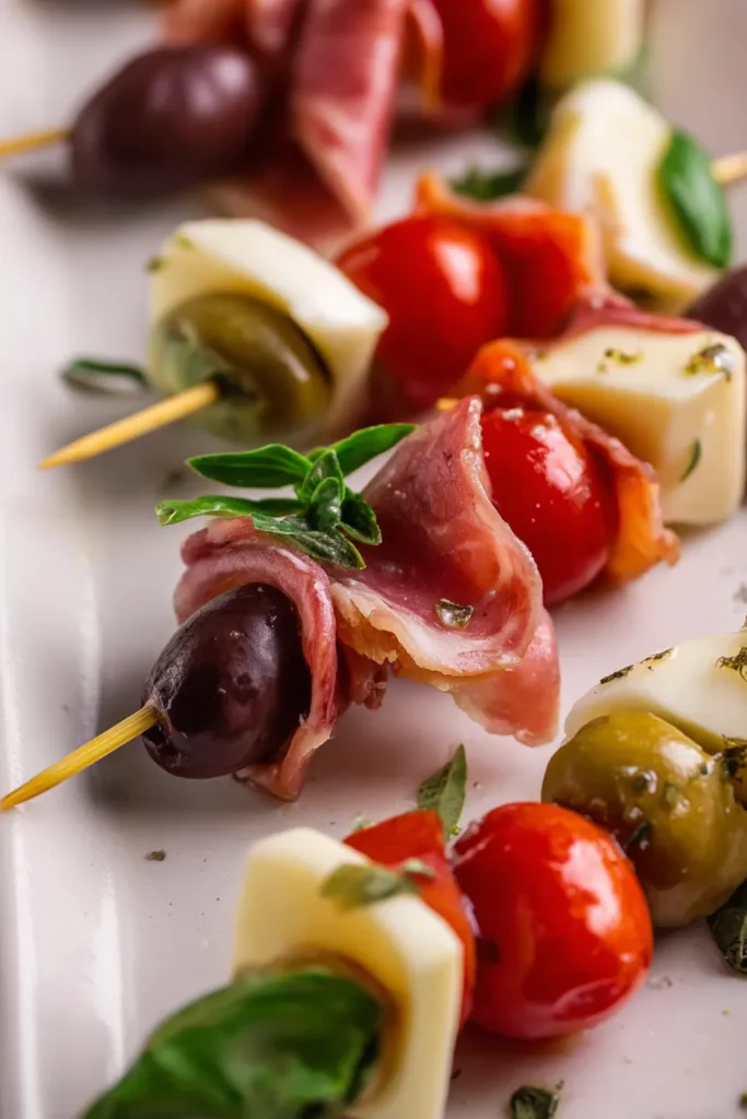 Antipasto skewers