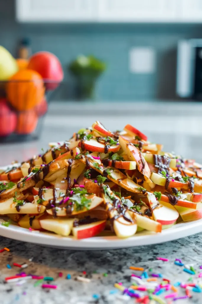 Easy Apple Nachos