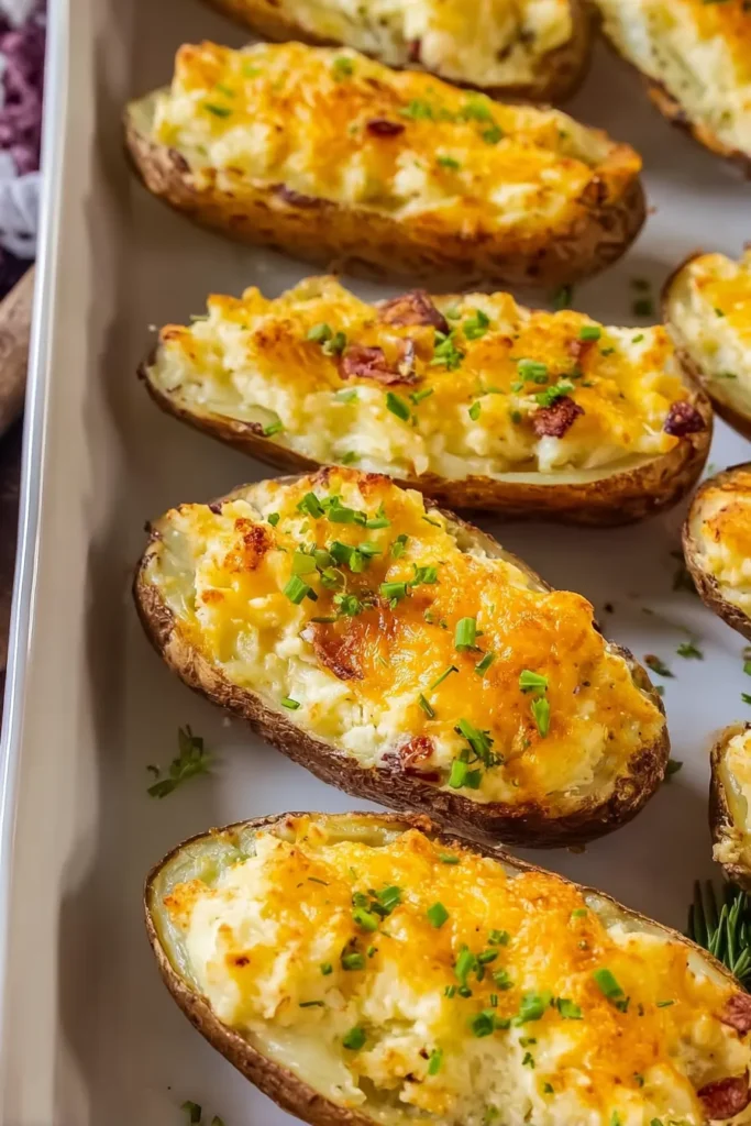 Twice-baked potatoes