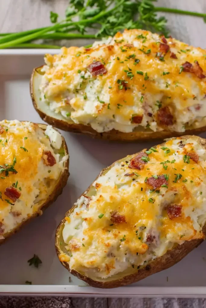 Twice-baked potatoes